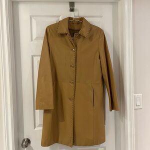 Danier Leather Tan Warm Coat